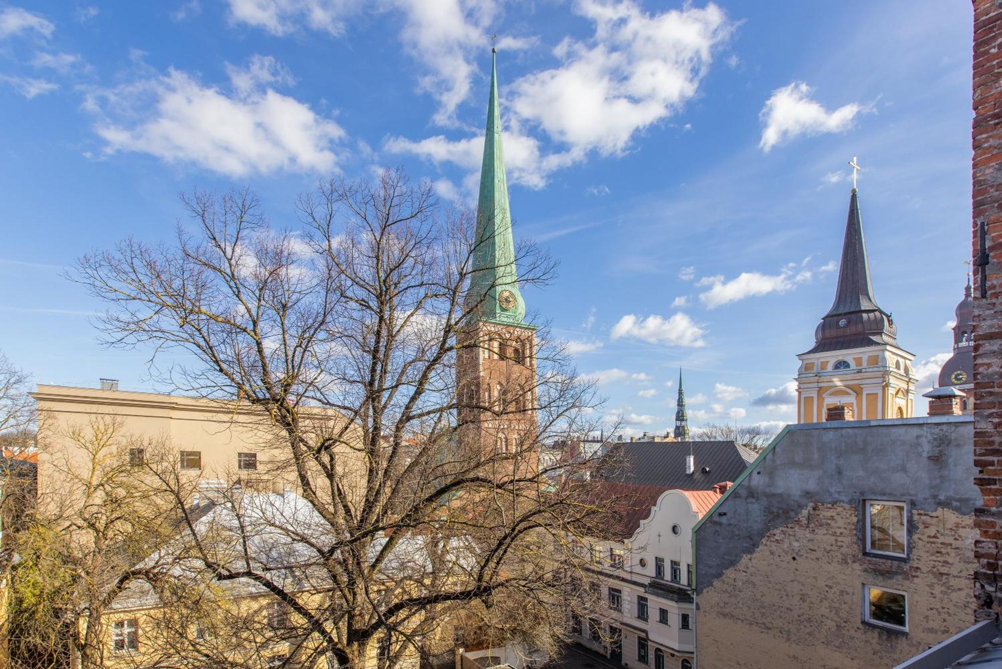 Mansard In Old Town Apartamento Riga Exterior foto